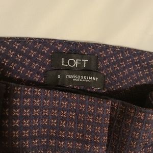 Loft Marissa skinny pants